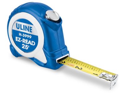 Uline – Ruban à mesurer métrique – 1 po x 25 pi/7,5 m H-2494 - Uline