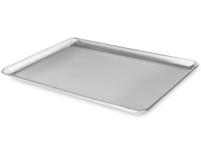 Aluminum Baking Pan - 18 x 26 x 1, Full Sheet - ULINE - Qty of 12 - H-4001