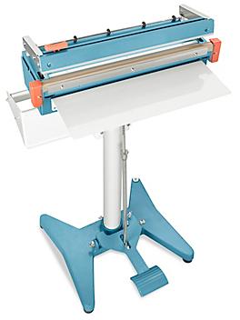 Foot-Operated Impulse Sealer with Cutter - 18" H-4015
