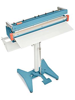Foot Operated Impulse Sealer with Cutter - 24" H-4016