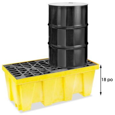 2 Drum Spill Containment Pallet H-4032
