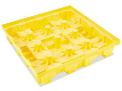 4 Drum Spill Containment Pallet H-4034 - ULINE