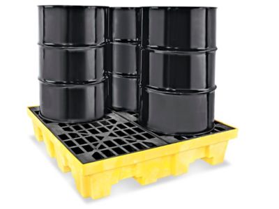 4 Drum Spill Containment Pallet H-4034