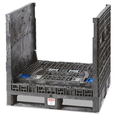 Workhorse Mini - 43x43x30H Bulk Container with 4-way forkliftable base