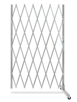 Add-On Unit for Portable Folding Security Gate - 6 x 6' H-4105 - Uline