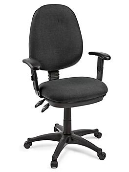 Fabric Task Chair with Adjustable Arms