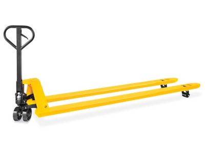 Uline Pallet Truck - Extra Long Fork, 96 x 27" H-4123