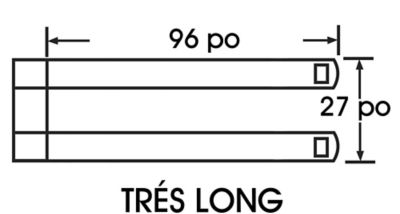 Dimensions du transpalette