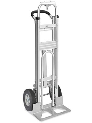 Uline Aluminum 3-In-1 Hand Truck - Solid Wheels H-4124 - Uline