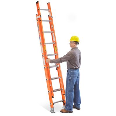 Fiberglass Platform Ladder - 12' Overall Height H-4135 - Uline