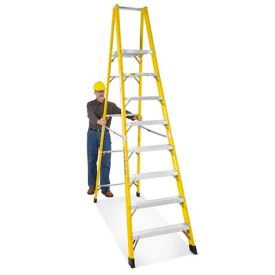 Platforma  Adjustable Fiberglass Platform Ladder with Full