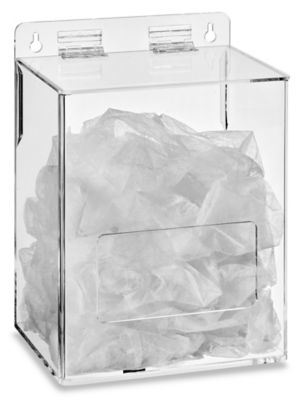 HUBERT® Ventilated Clear Acrylic Case Divider with Open End - 30L x 6W x  4H