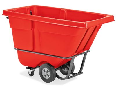 Uline Standard Tilt Truck 1/2 Cubic Yard, Red H4185R Uline