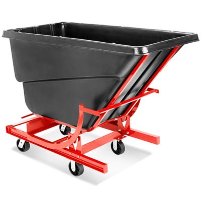 Rubbermaid&reg; Polyethylene Dumping Hopper - 1 Cubic Yard H-4188