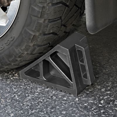 Wood Wheel Chocks Rubber