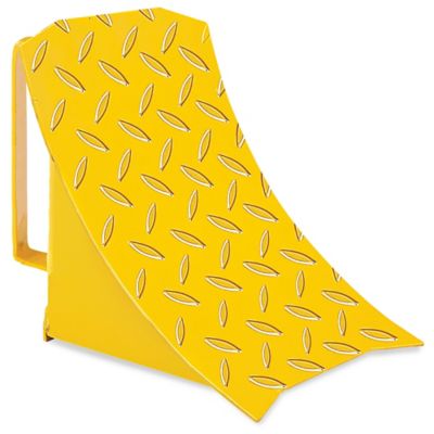 Steel Wheel Chocks with Handle - 7 1/2 x 7 1/2 x 8 1/2