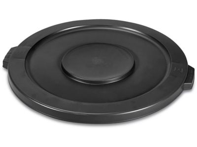 Uline – Couvercle pour poubelle – 32 gallons, noir