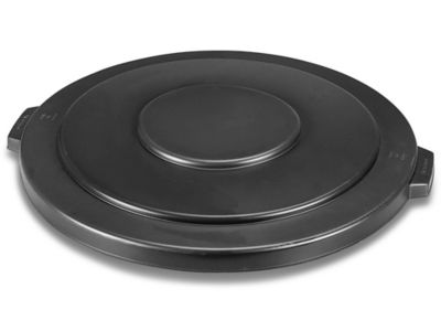Uline – Couvercle pour poubelle – 55 gallons, noir
