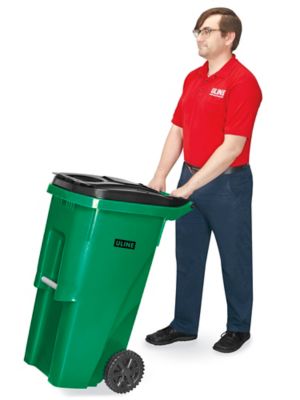 Bote De Basura Uline Con Ruedas Cubo De Basura Con Ruedas Uline Bote