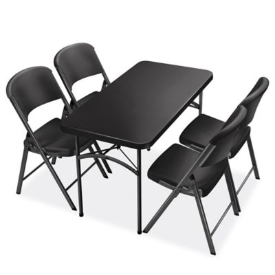 Uline camping discount chair and table