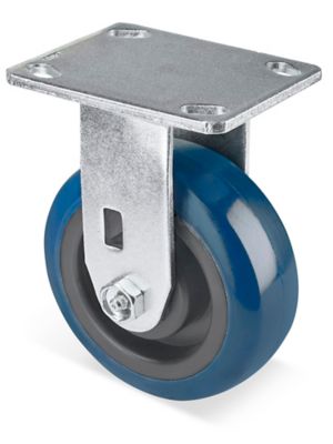 Polyurethane Caster for Uline Side Panel Platform Trucks - Rigid, 5 x 2" H-4230