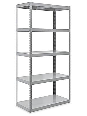 Heavy Duty Steel Shelving 48 X 24, How To Put Together Uline Shelves Wall