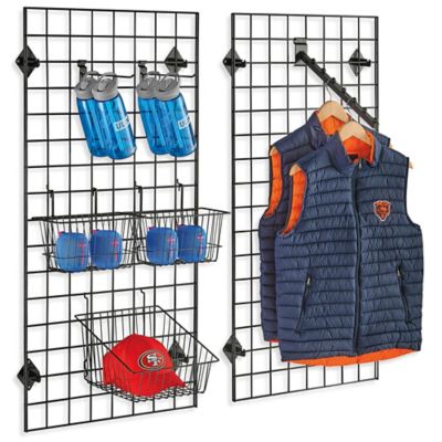 Gancio Metallico Per Display Negozio Set Di 25 Ganci Neri Per Gridwall - Display Espositori E Mini Grid Cube, Marca OnlyHangers Wall Hooks - Foto 2