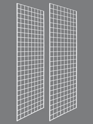 Gridwall Panels - 2 x 6', White