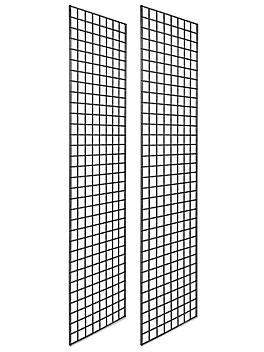Gridwall Panels - 2 x 8', Black H-4280BL