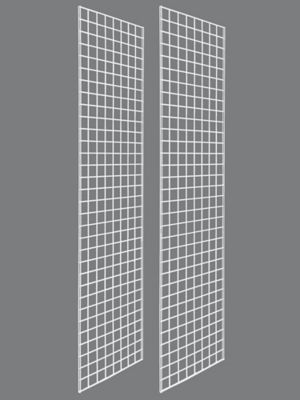 Panneaux grillagés – 2 x 8 pi, blanc