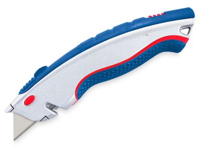 Auto-Retractable Box Cutter With Safety Blade