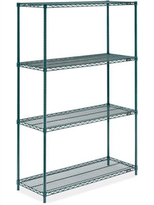  Epoxy Wire Shelving Unit - 48 x 18 x 72"