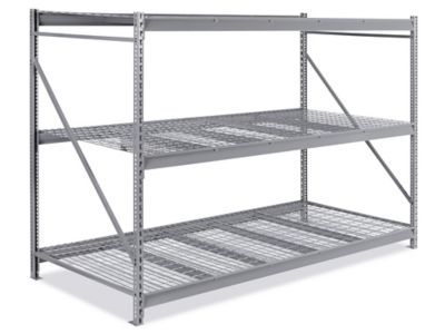 Bulk Storage Rack - Wire Decking, 48 x 36 x 96 H-5418 - Uline