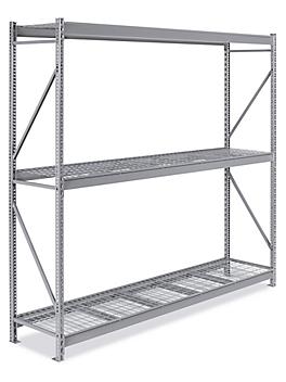 Bulk Storage Rack - Wire Decking, 96 x 24 x 96" H-4328