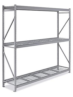 Bulk Storage Rack Wire Decking 96 X, How To Put Together Uline Shelves