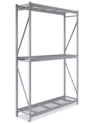 Bulk Storage Rack - Wire Decking, 72 x 24 x 120" H-4331