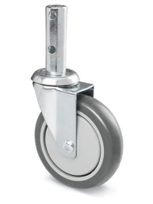 Rubber Caster for Uline 3in1 Hand Trucks 5 x 1 1/4", Swivel H4343