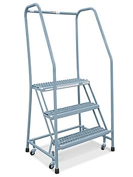 3 Step Grip Step Ladder - Assembled with 10" Top Step H-4364-10