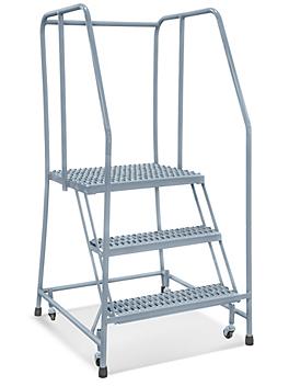 3 Step Grip Step Ladder  - Assembled with 20" Top Step H-4364-20