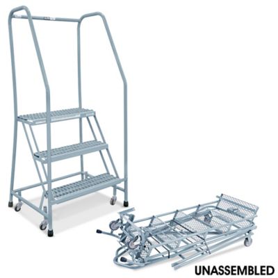  3 Step Grip Step Ladder - Unassembled