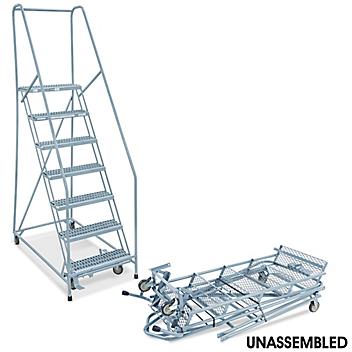 7 Step Grip Step Ladder - Unassembled