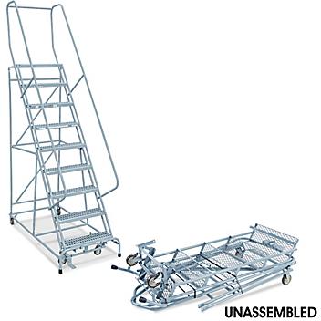 9 Step Grip Step Ladder - Unassembled