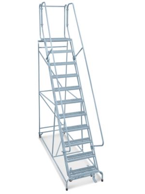 11 Step Grip Step Ladder - Unassembled with 20" Top Step H-4368U-20