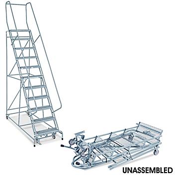 11 Step Grip Step Ladder - Unassembled