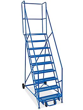 9 Step Grip Step Ladder with 15" Top Step H-4375