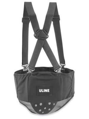 Uline Universal Waist Back Support Belt - Orange H-855O - Uline