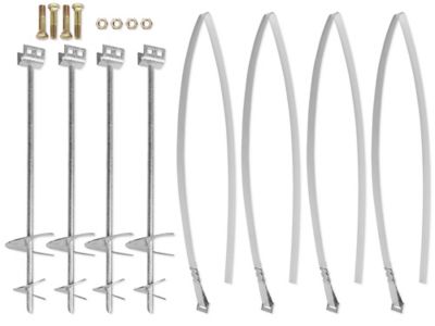 Grass Mounting Hardware for 5 Row Bleachers H-4416