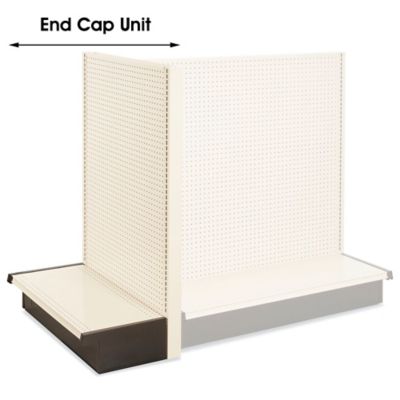 Single-Sided End Cap Unit - 36 x 19 x 54"