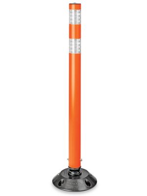  Flexible Delineator Round Post with Base - 36"