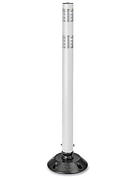 Flexible Delineator Post with Base - 36", White H-4465W